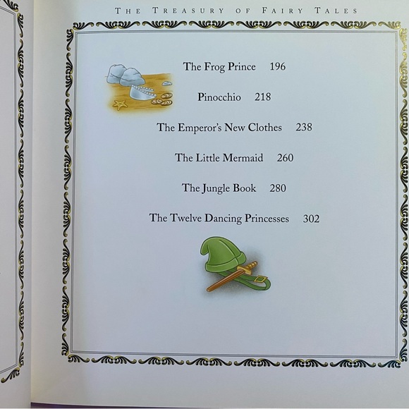 treasury of fairytales disney inspired stories pi kids story book NWOT - Picture 7 of 15
